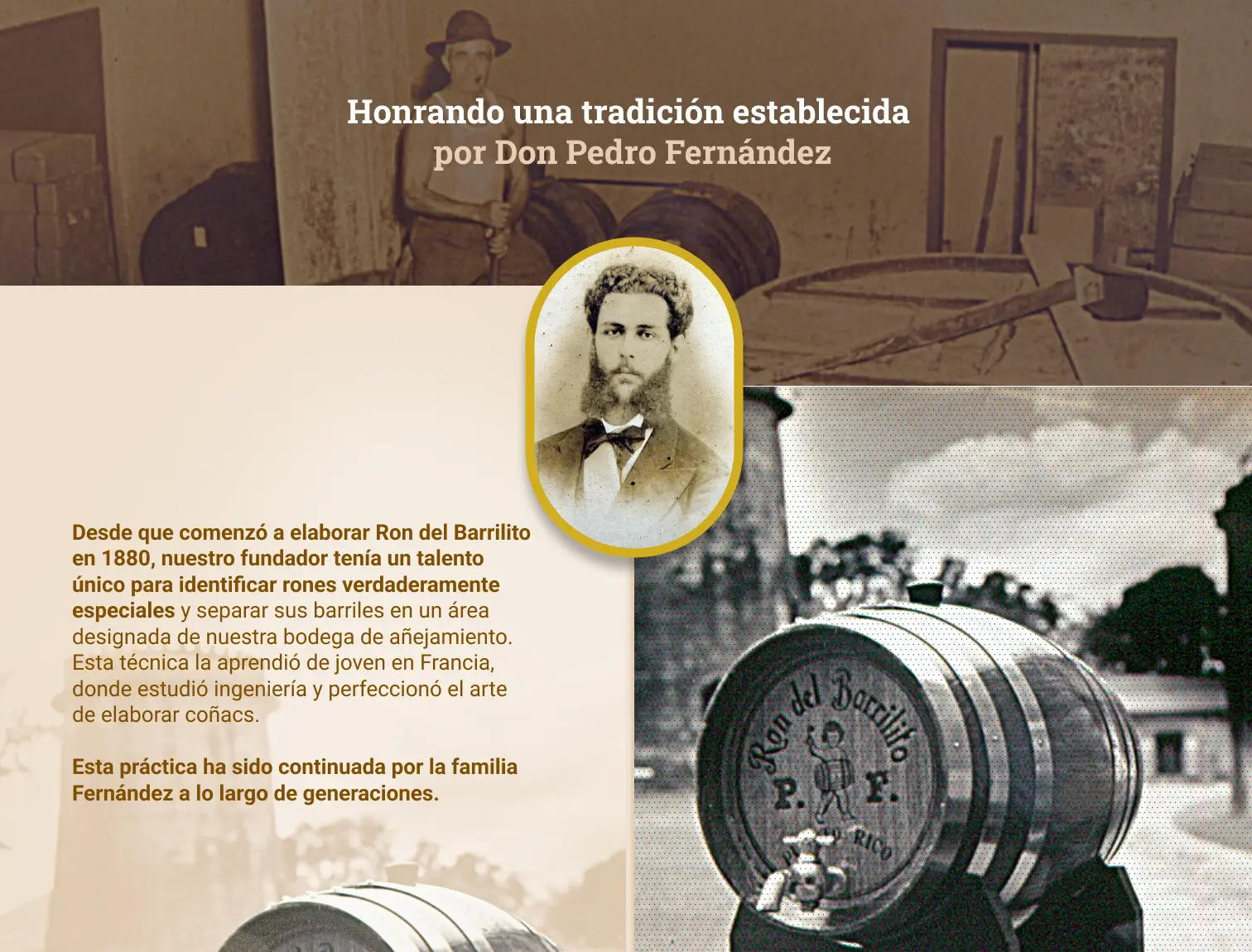 Honrando una tradición establecida por Don Pedro Fernández