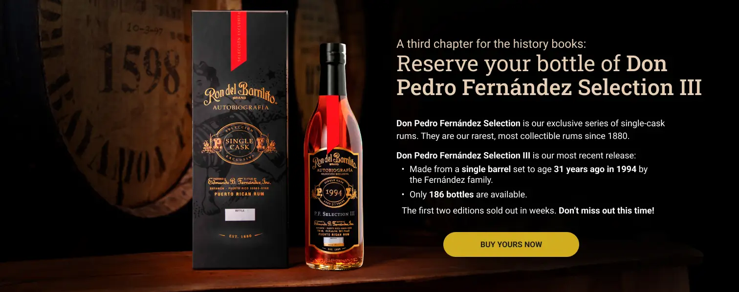 Reserve your bottle of Don Pedro Fernández Selection III