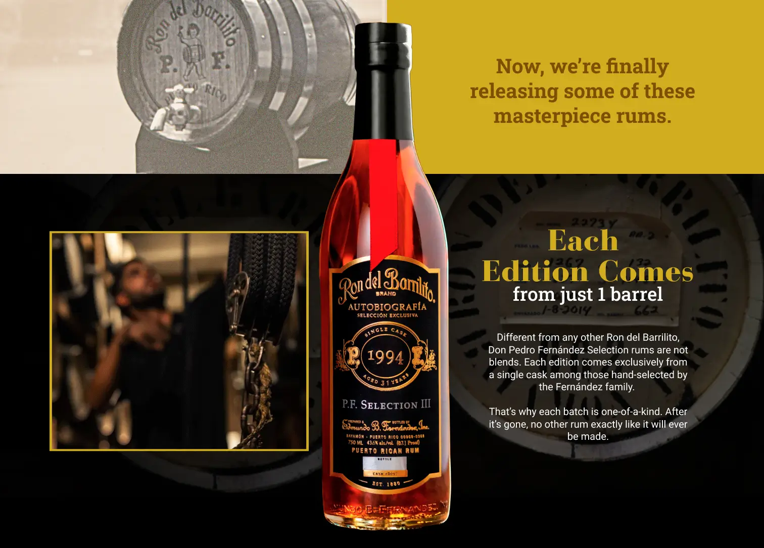 Each Edition Comes from just 1 barrel