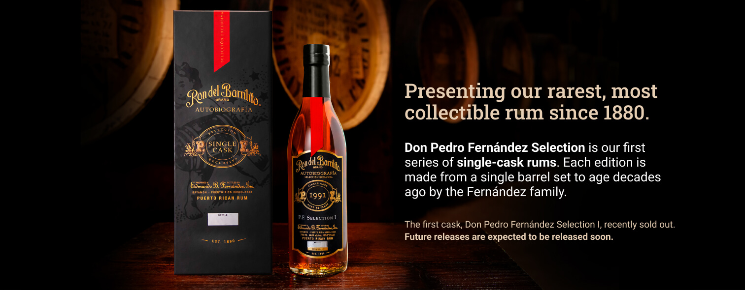 Presenting our rarest, most collectible rum since 1880