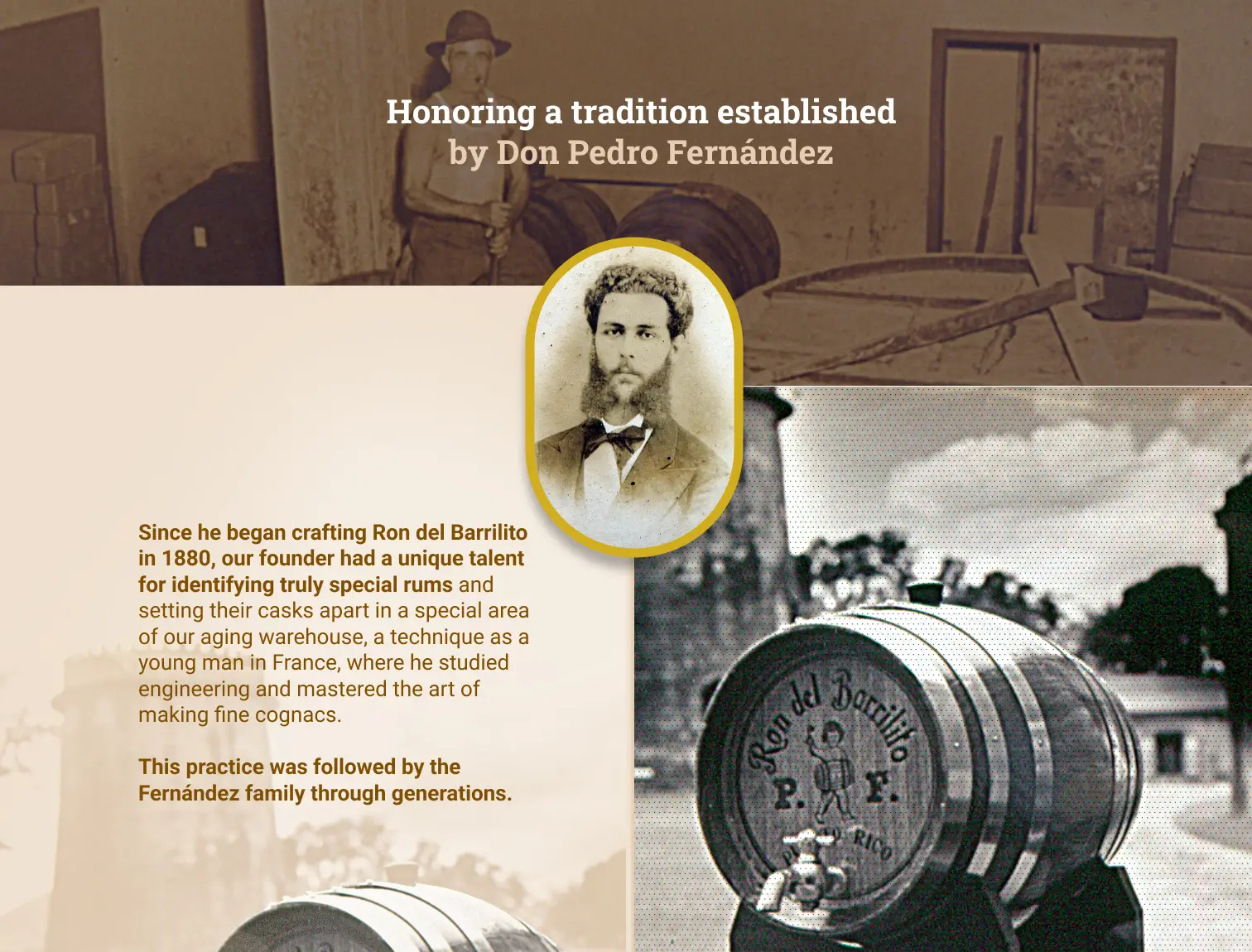 Honoring a tradition established by Don Pedro Fernández